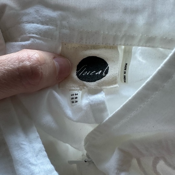 Cotton cut out skirt from Anthropologie - Picture 4 of 6